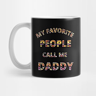 Favourite Dad Daddy , African Colors Mug